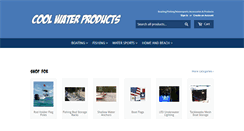 Desktop Screenshot of coolwaterproducts.com